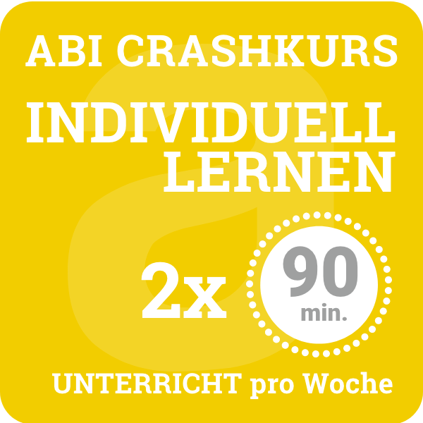 Abi Crash Kurs - Individuell lernen in der kleinen Gruppe